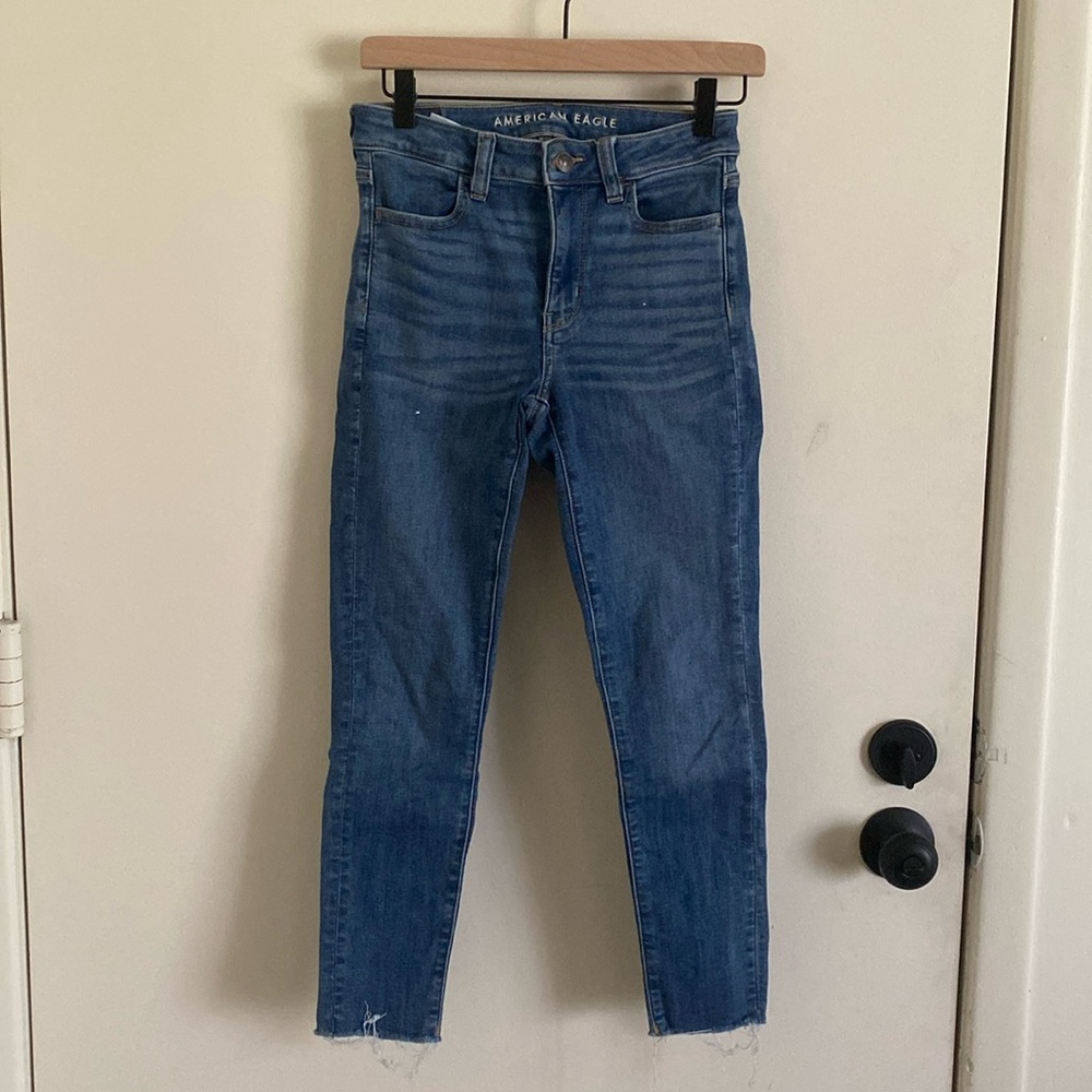American Eagle Hi-Rise Jegging Crop Jeans
